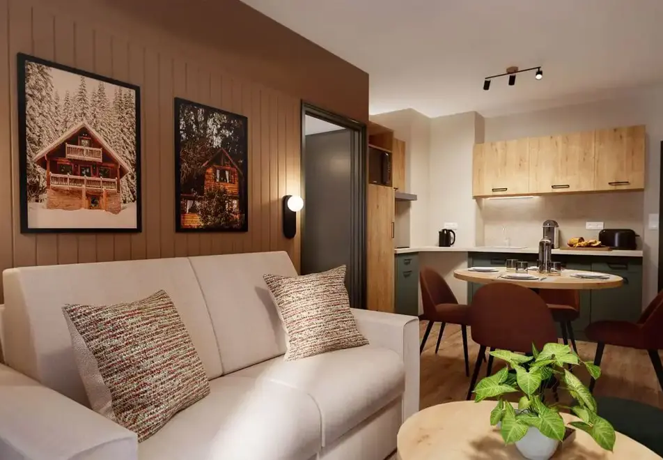 l'Ecrin de Vars, Vars (self catered apartments) - Artists impression