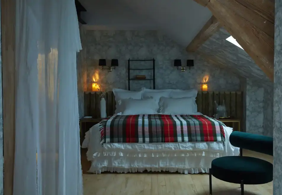 Grand Hotel Soleil d'Or, Megeve (hotel) - Typical room style