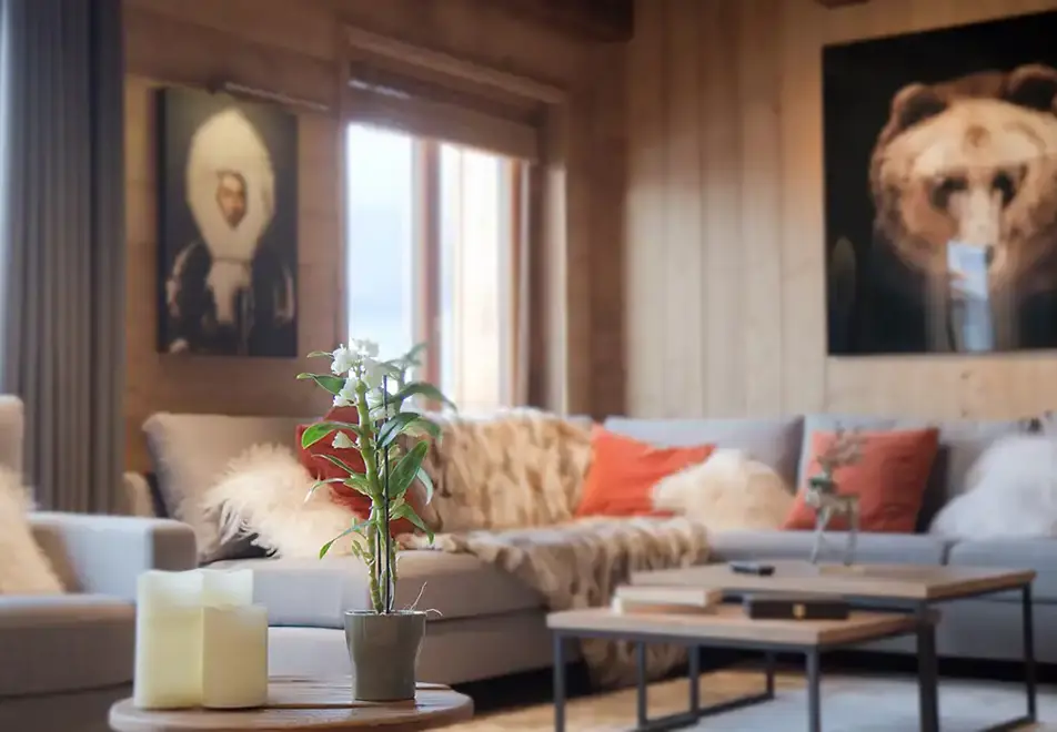 Lis, Les Deux Alpes (self catered chalet) - Seating area