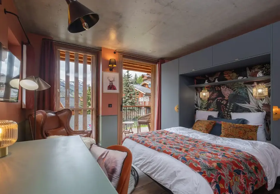 Chalet Blanc, St Martin de Belleville (self catered chalet) - Bedroom