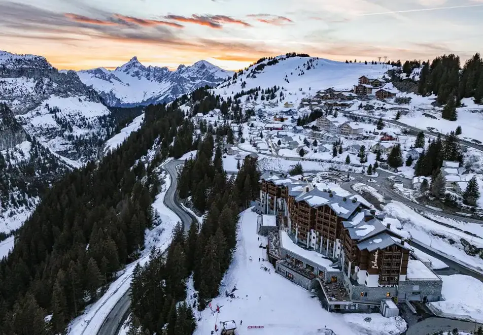 Panorama, Flaine (all inclusive hotel) - Birds eye view