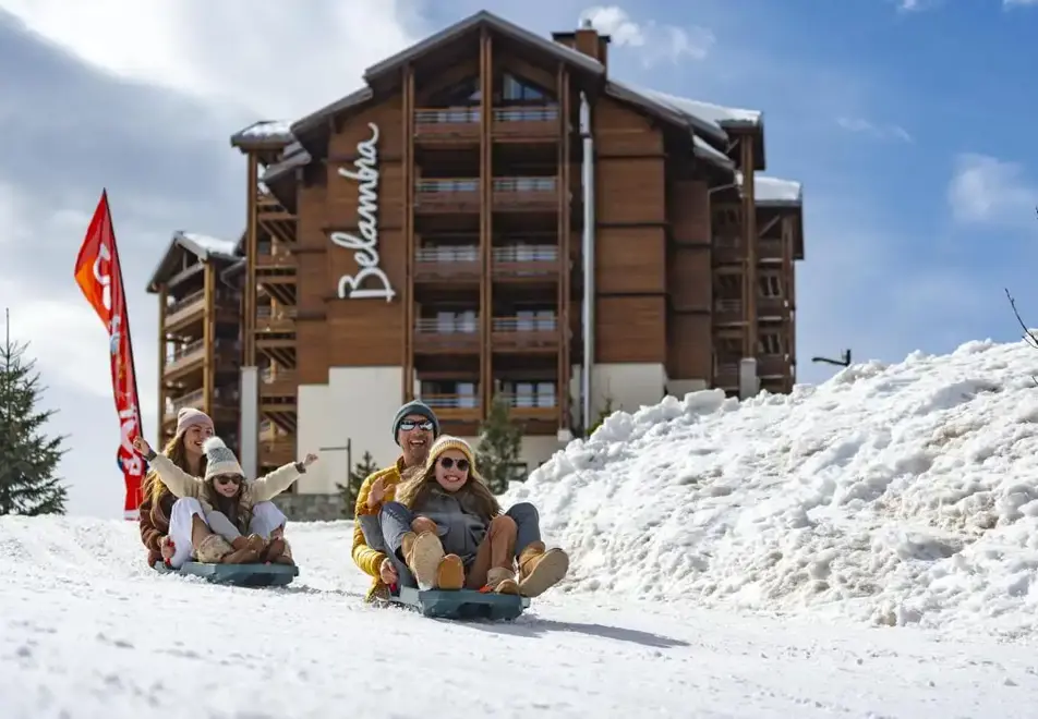 Panorama, Flaine (all inclusive hotel) - Sledging