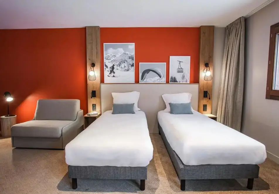 Panorama, Flaine (all inclusive hotel) - Typical room style