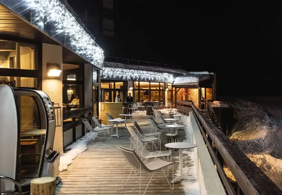 Club Val Claret, Tignes Val Claret (all inclusive hotel) - Terrace