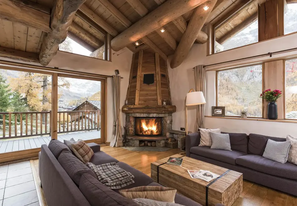 Chalet Arosa, Val d'Isere (self catered or catered chalet) - Living area