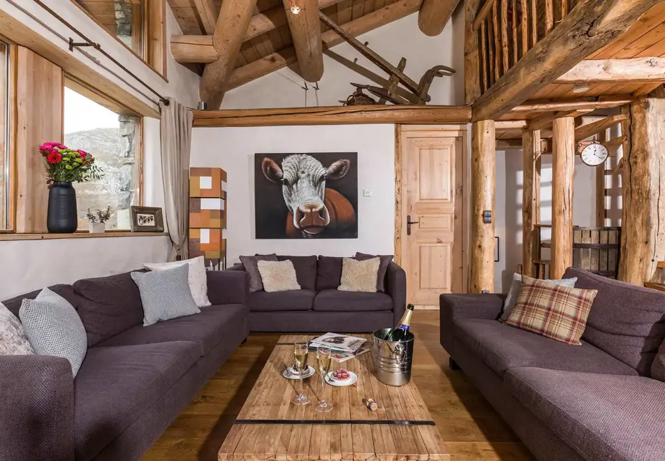 Chalet Arosa, Val d'Isere (self catered or catered chalet) - Living area