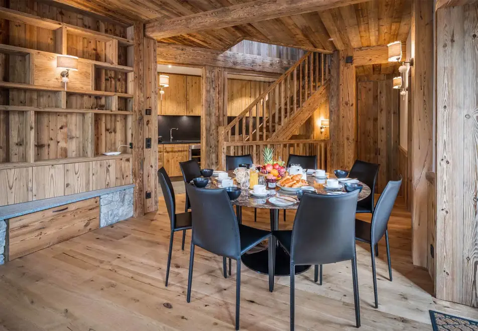 Chalet Inuit, Val d'Isere (self catered or catered chalet) - Dining area