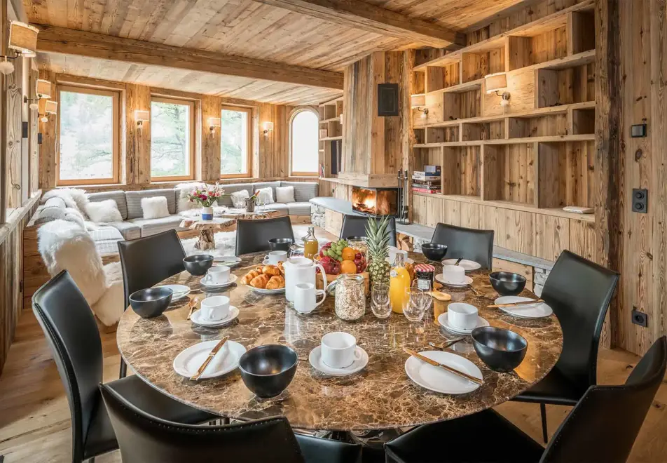 Chalet Inuit, Val d'Isere (self catered or catered chalet) - Dining area