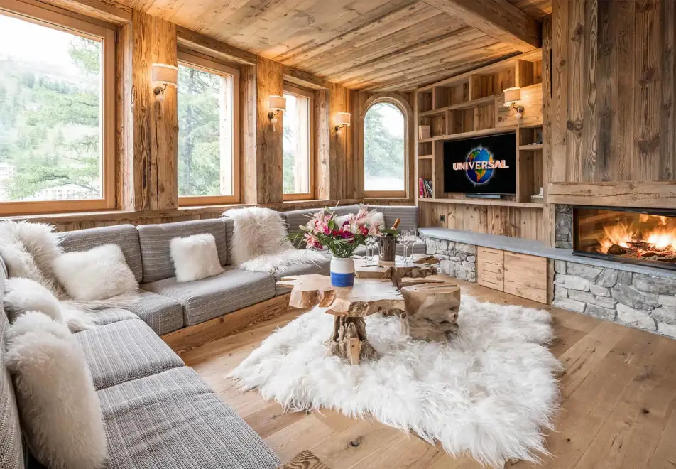 Chalet Inuit, Val d'Isere (self catered or catered chalet) - Living area
