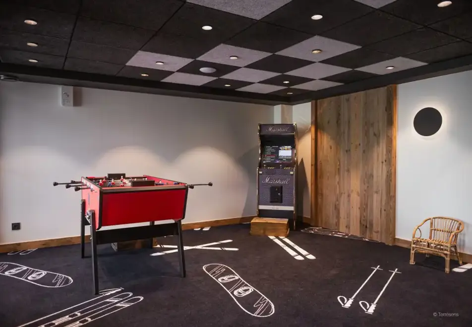 l'Eclat des Veriaz, Megeve (self catered apartments & chalets) - Games area