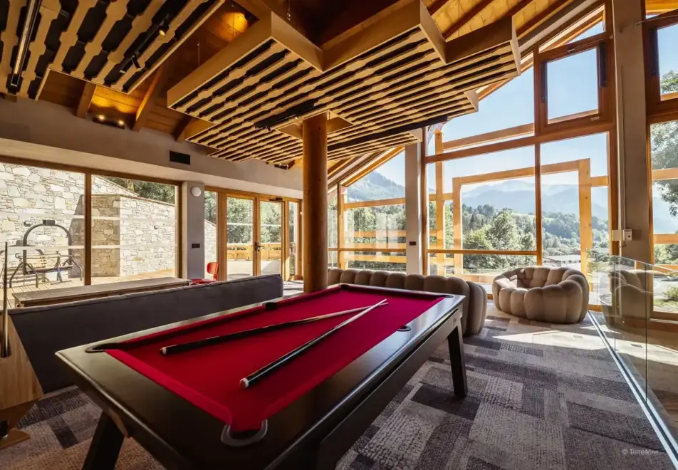 l'Eclat des Veriaz, Megeve (self catered apartments & chalets) - Games area