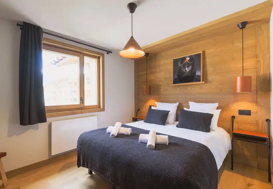 l'Eclat des Veriaz, Megeve (self catered apartments & chalets) - Typical 3 bedroom alcove apartment style