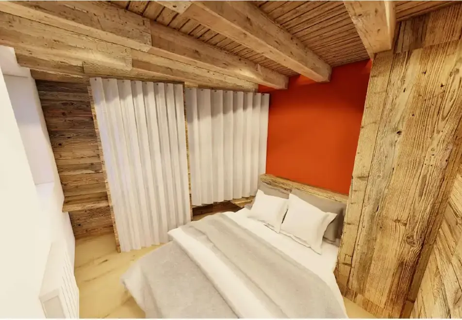 Eperviere apartment, St Martin de Belleville (self catered apartment) - Artists impression