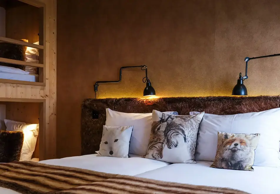 Chalet le Coeur, La Clusaz (B&B chalet) - Bedroom