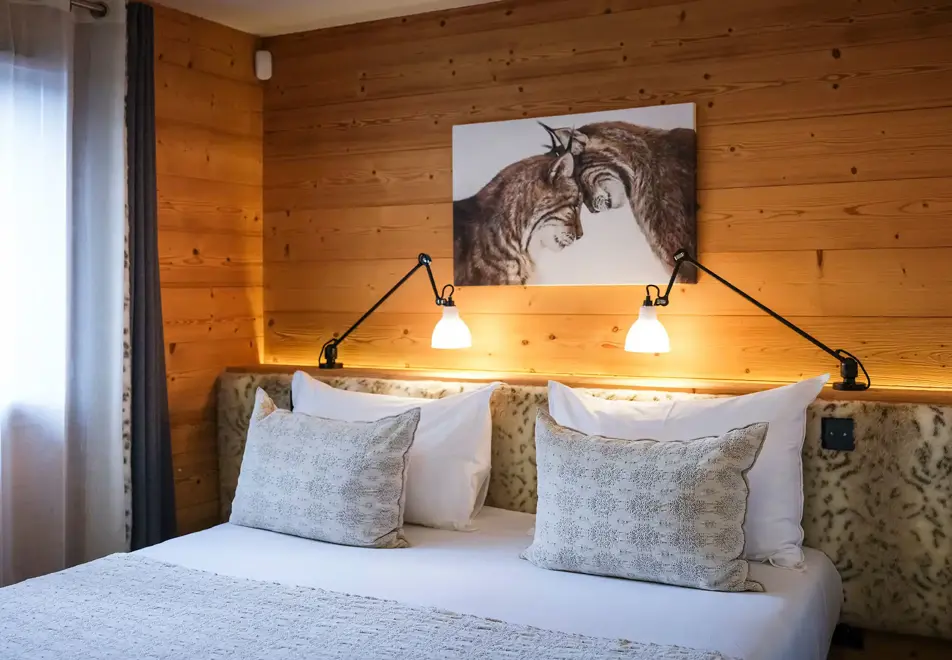 Chalet le Coeur, La Clusaz (B&B chalet) - Bedroom