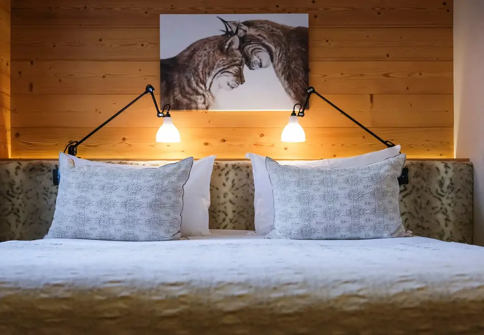 Chalet le Coeur, La Clusaz (B&B chalet) - Bedroom
