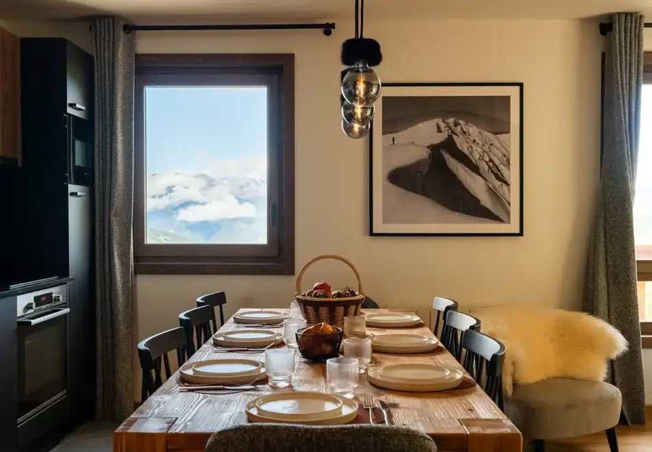 l'Ecrin d'Argent, Valmorel (self catered apartments) - Typical apartment style