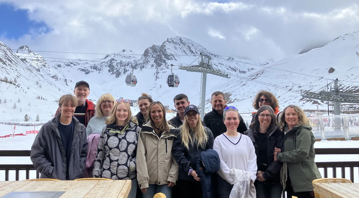 Peak Retreats Team In Tignes