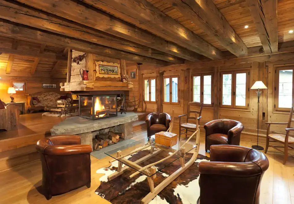 La Ferme de Fontany, Samoens (self catered chalet) - Lounge