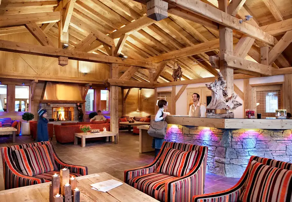 Les Chalets du Jouvence, Les Carroz (self catered apartments) - Reception