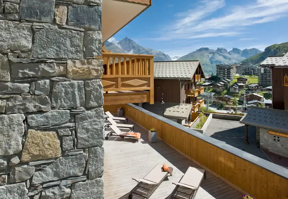 Le Telemark, Tignes les Lac (self catered apartments) - Balcony Views