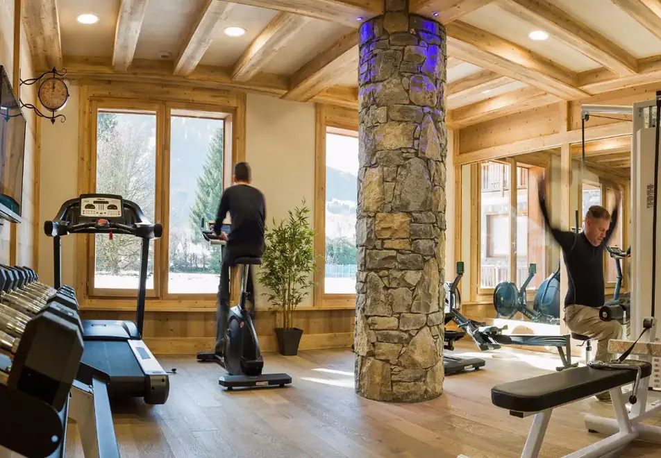 Les Chalets de Layssia, Samoens (self catered apartments) - Gym