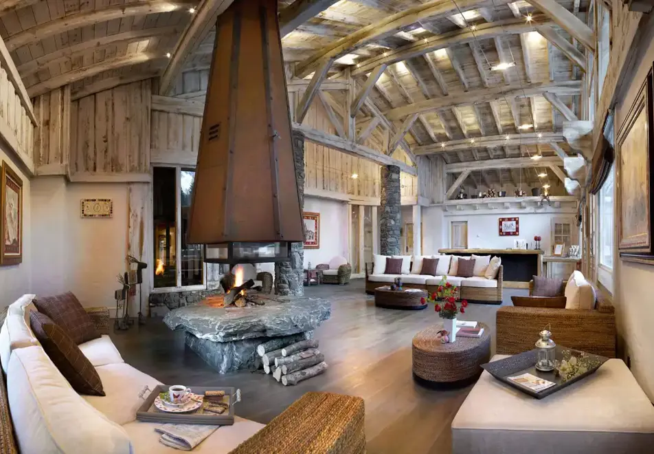 Le Hameau de Pierre Blanche, Les Houches (self catered apartments) - Residence Lounge