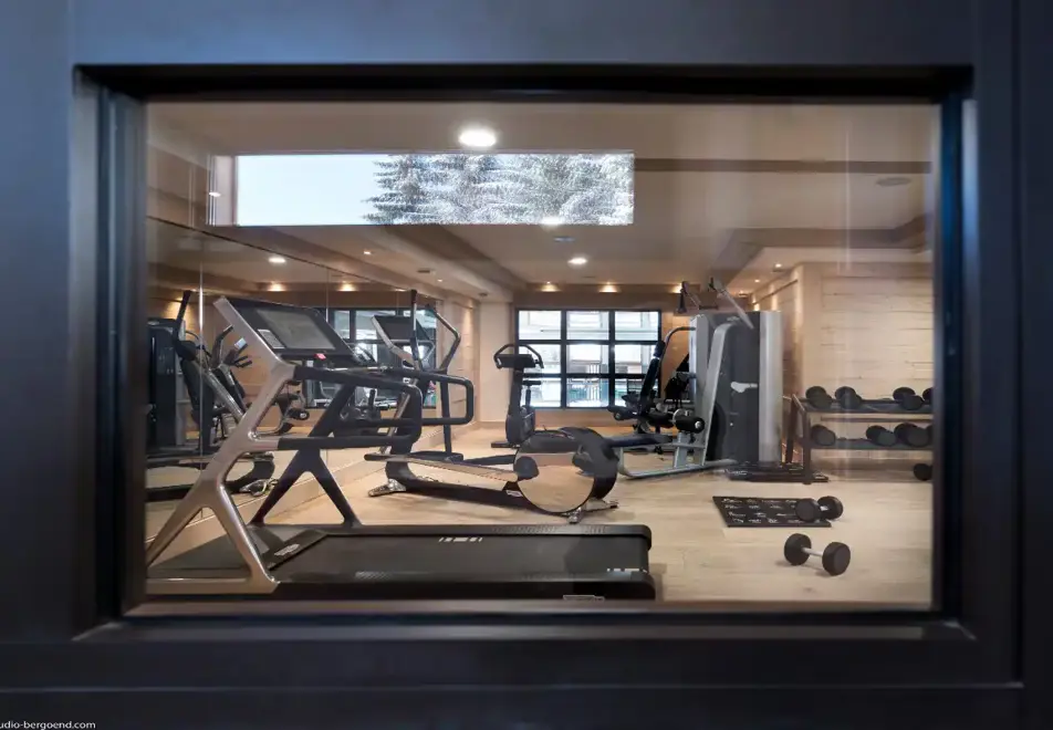 Le Roc des Tours, Grand Bornand (self catered apartments) ©MGM-studio Bergoen - Gym