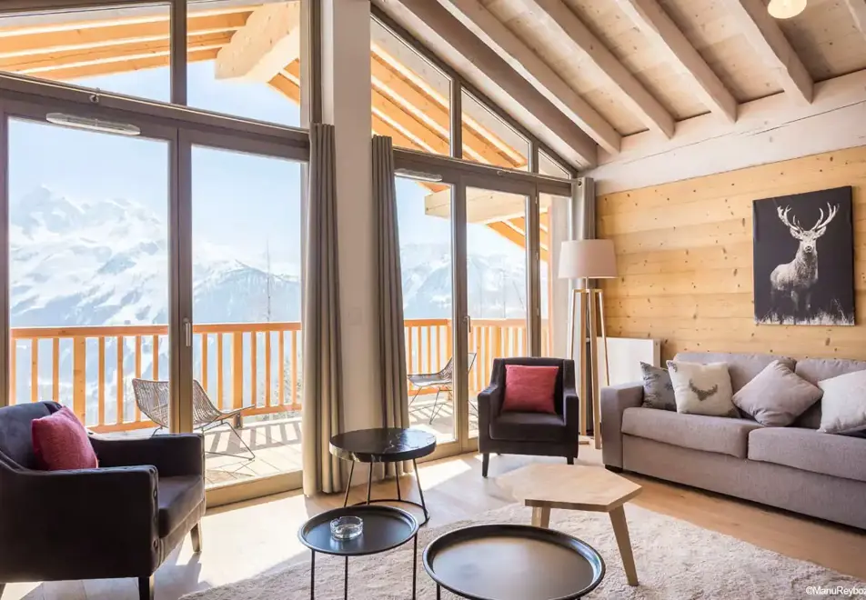 Hameau de Barthelemy, La Rosiere (self catered apartments) - 2 bedroom cabin apartment