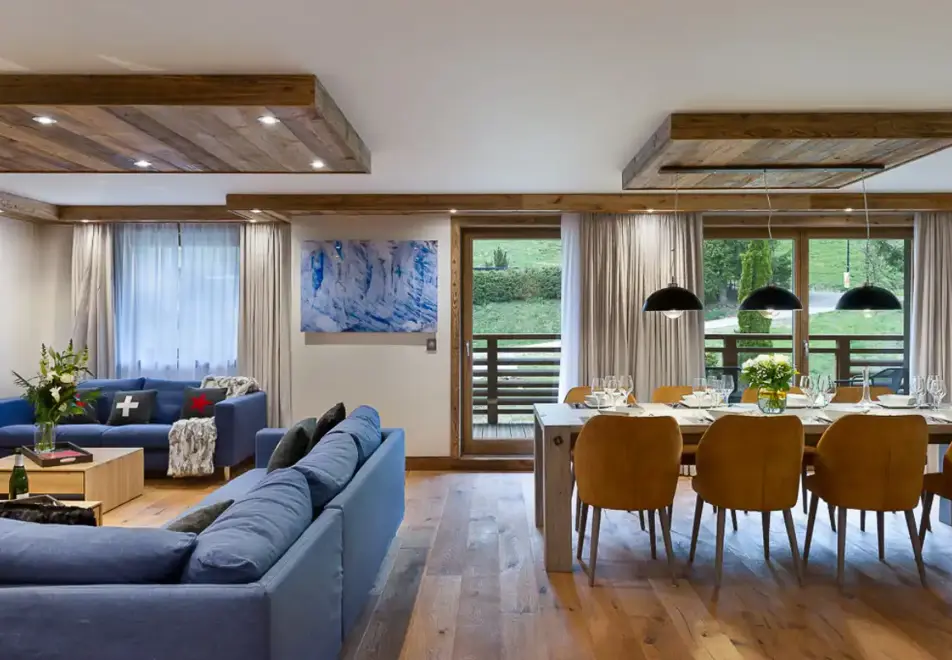 Annapurna, Les Gets (self catered apartments) - Typical 4 bed 8 Penthouse