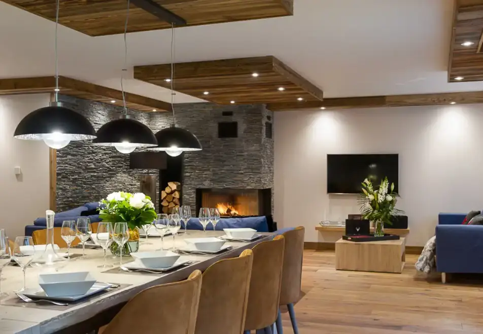 Annapurna, Les Gets (self catered apartments) - Typical 4 bed 8 Penthouse