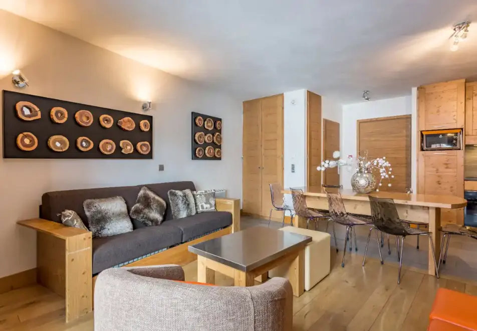 Santa Terra, Tignes les Brevieres (self catered apartments) - 3 bed duplex 8 