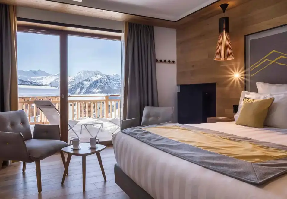 Alparena, La Rosiere (Apartments & Hotel) - Typical excellence double or twin for 2 style