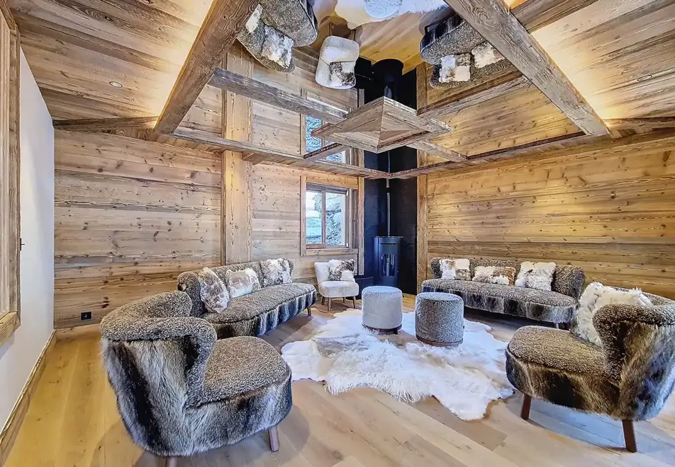 4 bedroom apartment in Saint Martin de Belleville (self catered) - Seating area