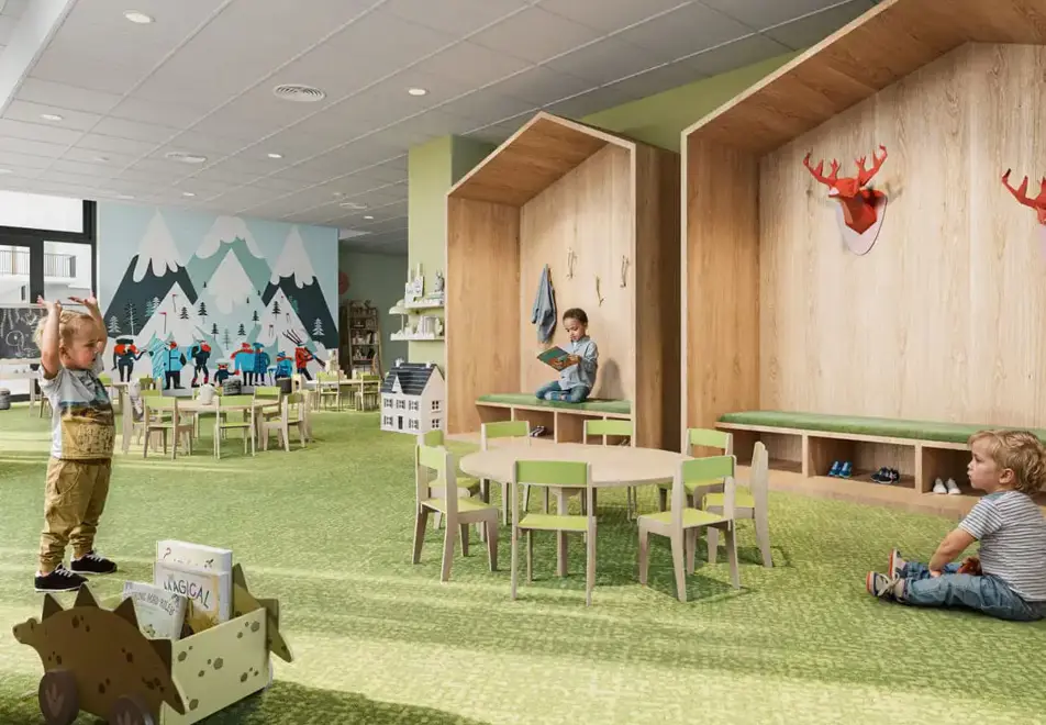 Le Serra Neva, Serre Chevalier (artists impressions and typical interiors)