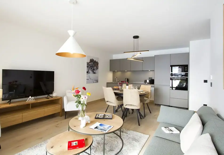 Phoenix B, Alpe d'Huez (self catered apartments) - Typical apartment style