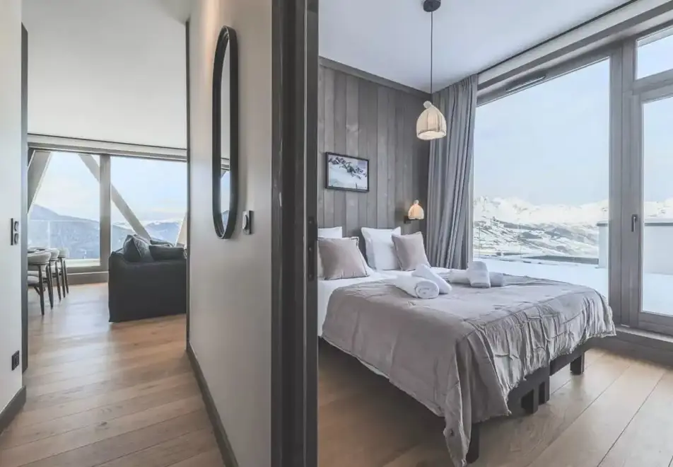 Le Quartz, Peisey Vallandry (self catered apartments) - Typical apartment style