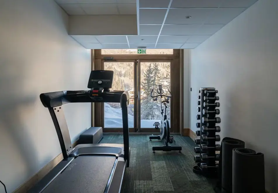 l'Ecrin d'Argent, Valmorel (self catered apartments) - Fitness room
