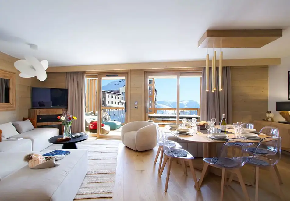 Phoenix A, Alpe d'Huez (self catered apartments) - Typical apartment style
