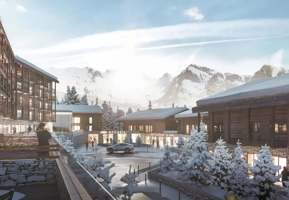 l'Ecrin Blanc, La Rosiere (Artists Impressions)