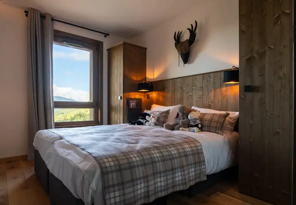 l'Ecrin d'Argent, Valmorel (self catered apartments) - Typical apartment style