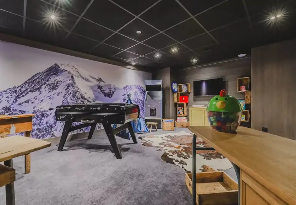 Le Quartz, Peisey Vallandry (self catered apartments) - Games area